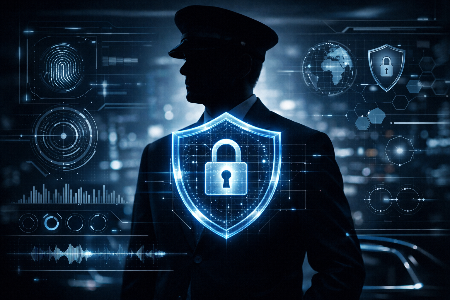 Privacy shield and operator anonymity concept